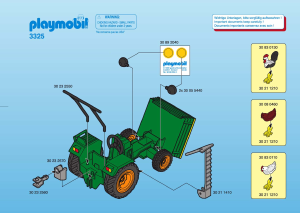 Manual de uso Playmobil set 3325 Farm Tractor
