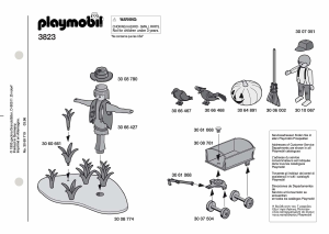 Mode d’emploi Playmobil set 3823 Farm Épouvantail