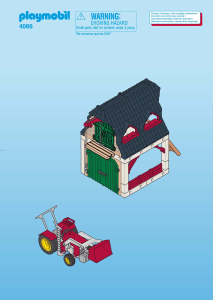 كتيب Playmobil set 4066 Farm مزرعة