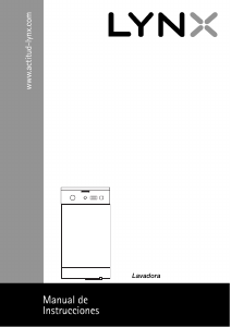 Manual de uso Lynx 4TL740A Lavadora