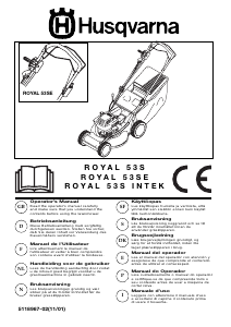 Manuale Husqvarna Royal 53SE Rasaerba