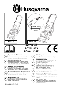 Manuale Husqvarna Royal 43S Rasaerba