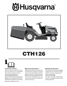 Manual Husqvarna CTH126 Lawn Mower