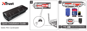 Руководство Trust 17682 Stello Mini Кардридер