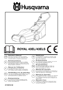 Manuale Husqvarna Royal 43ELS Rasaerba