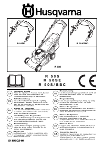 Manual Husqvarna R 50S Lawn Mower