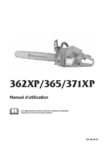 Mode d’emploi Husqvarna 371XP Tronçonneuse