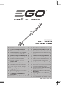 Manual EGO ST1400E-ST Trimmer de gazon