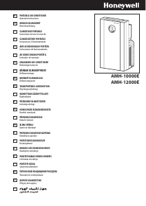 Priručnik Honeywell AMH-10000E Klimatizacijski uređaj