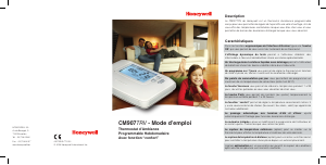 Mode d’emploi Honeywell CM907TRV Thermostat