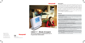 Mode d’emploi Honeywell CM921RF Thermostat
