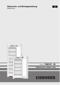 Bedienungsanleitung Liebherr SBSes 8773 Kühl-gefrierkombination