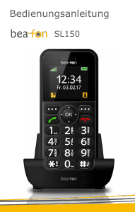 Bedienungsanleitung Beafon SL150 Handy