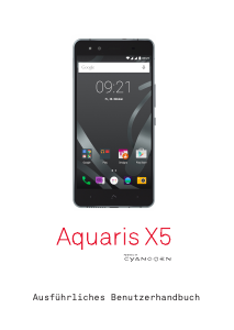 Bedienungsanleitung bq X5 Cyanogen Edition Handy