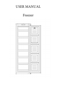 Manuale Hoover HBOU 172/N Congelatore