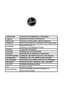 Instrukcja Hoover HDG6DCK3B Okap kuchenny