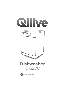 Mode d’emploi Qilive Q.6270 Lave-vaisselle
