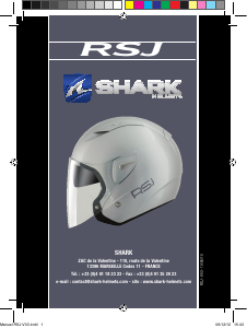 Manual de uso Shark RSJ Casco de moto