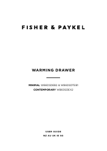 Bruksanvisning Fisher and Paykel WB60SDTEB1 Värmelådan