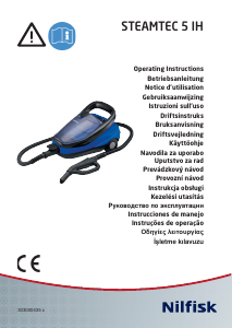 Manual de uso Nilfisk Steamtec 5 IH Limpiador de vapor
