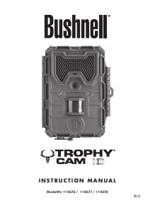 Bedienungsanleitung Bushnell 119676 Trophy Cam HD Action-cam