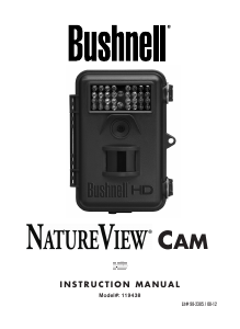 Manual de uso Bushnell 119438 NatureView Cam Action cam