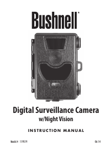 Bedienungsanleitung Bushnell 119519 Surveillance Camera Action-cam
