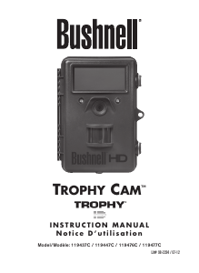 Handleiding Bushnell 119476C Trophy Cam HD Actiecamera