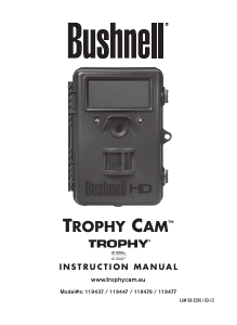 Bedienungsanleitung Bushnell 119476 Trophy Cam HD Action-cam