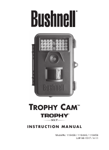 Handleiding Bushnell 119456 Trophy Cam Actiecamera