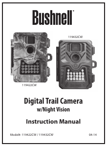 Handleiding Bushnell 119422CW Digital Trail Camera Actiecamera