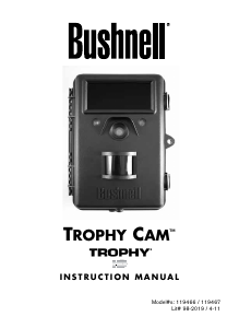 Bedienungsanleitung Bushnell 119466 Trophy Cam HD Action-cam