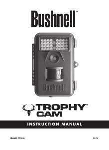 Manuale Bushnell 119636 Trophy Cam Action camera
