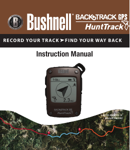 Bedienungsanleitung Bushnell BackTrack HuntTrack Outdoor navigation