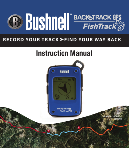 Handleiding Bushnell BackTrack FishTrack Handheld navigatiesysteem