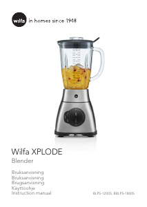 Handleiding Wilfa BBLPS-1800S Blender