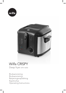 Bruksanvisning Wilfa DFR-1600S Fritös