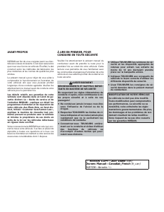 Mode d’emploi Nissan Quest (2006)