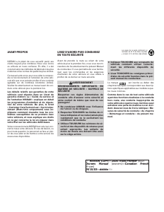 Mode d’emploi Nissan Frontier (2003)