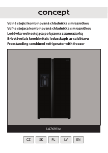 Manual Concept LA7691BC Fridge-Freezer