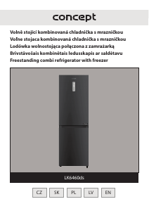 Bruksanvisning Concept LK6460DS Kyl-frys