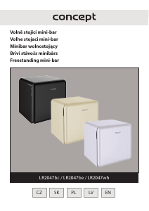 Manuál Concept LR2047BE Lednice