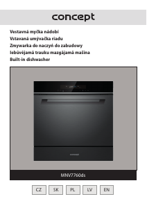 Manual Concept MNV7760DS Dishwasher