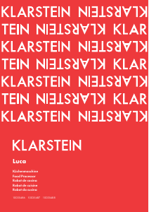 Bedienungsanleitung Klarstein 10035486 Luca Küchenmaschine