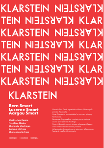 Bedienungsanleitung Klarstein 10035202 Elektrokamin