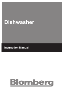 Handleiding Blomberg smarTouch W20 Vaatwasser