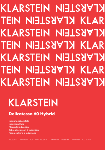 Manual de uso Klarstein 10035198 Delicatessa 60 Hybrid Placa