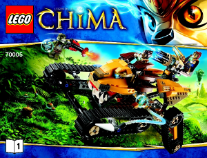 Manual Lego set 70005 Chima Lavals royal fighter