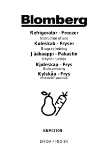Manual Blomberg KNM 4760 N Fridge-Freezer