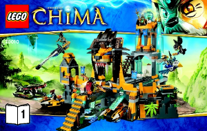 Mode d’emploi Lego set 70010 Chima Le Temple de la Tribu Lion